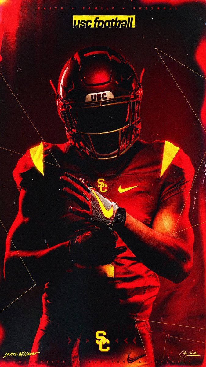 All Glory to God!! After a great conversation with Coach @CoachNua , I’m blessed to receive a full scholarship offer from @uscfb !! #FightOn @CoachGrinch @OsiUmenyiora @KrisDurham16 @NFLAcademy @CoachNsg @BudElliott3 @AllenTrieu @ChadSimmons_ @247Hudson