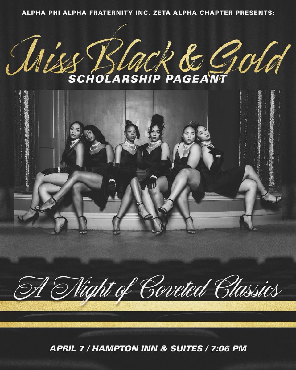 INTRODUCING!!! The 2023 Miss Black &amp; Gold Pageant Contestants: A Night Of Coveted Classics 🤩🎬