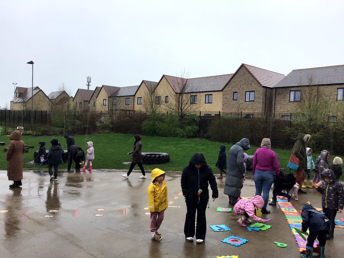 Thank you to all parents and carers who came to our OPAL session today. As an all weather school we often play in the rain but were grateful that so many adults came along to join in. Next time we will aim for a nicer day!
<a href="/EducateTogUK/">Educate Together UK</a> <a href="/rachmurrayplay/">Rachel Murray</a> @OPAL_CIC