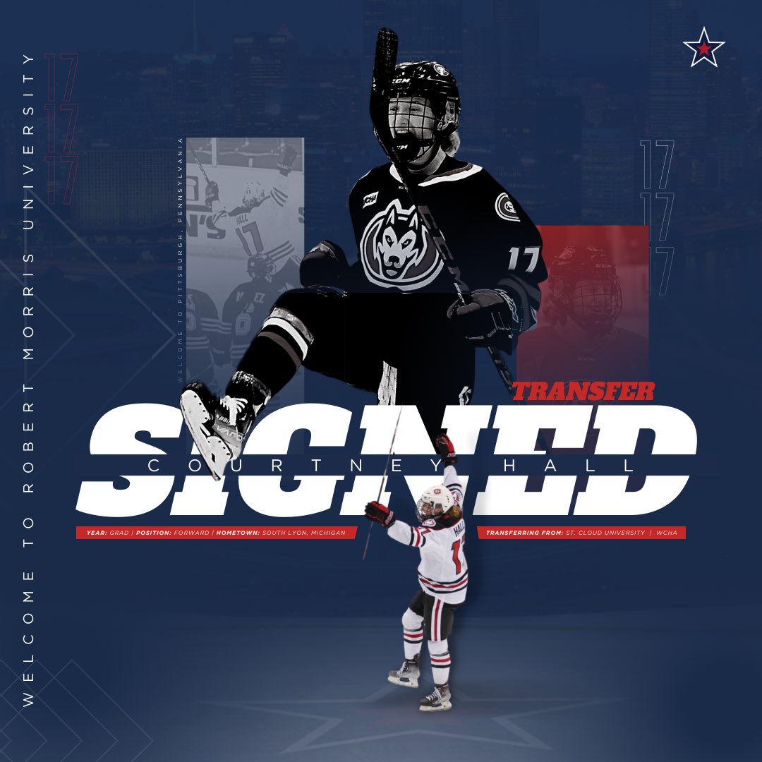RMUWHockey's tweet photo. ‼️𝗥𝗢𝗦𝗧𝗘𝗥 𝗨𝗣𝗗𝗔𝗧𝗘‼️

The Colonials have signed:  - Alaina Giampietro from Ohio State University. 
- Courtney Hall from St. Cloud State University.
- Jersey Phillips from Mercyhurst University.

❗️𝙒𝙚𝙡𝙘𝙤𝙢𝙚 𝙩𝙤 𝙩𝙝𝙚 𝙍𝙈𝙐 𝙁𝙖𝙢𝙞𝙡𝙮❗️ https://t.co/66JvgJbjhN