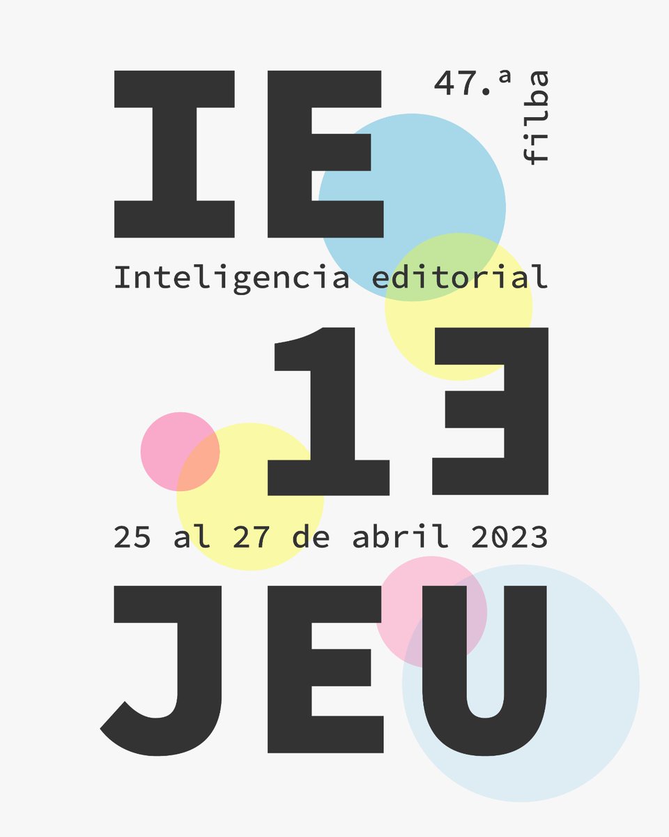 Ya llegan las Jeu2023!! Del 25 al 27 de abril en el marco de las Jornadas profesionales de la @ferialibro
Organización invitada: Reduch. Red de Editoriales Universitarias Chilenas
