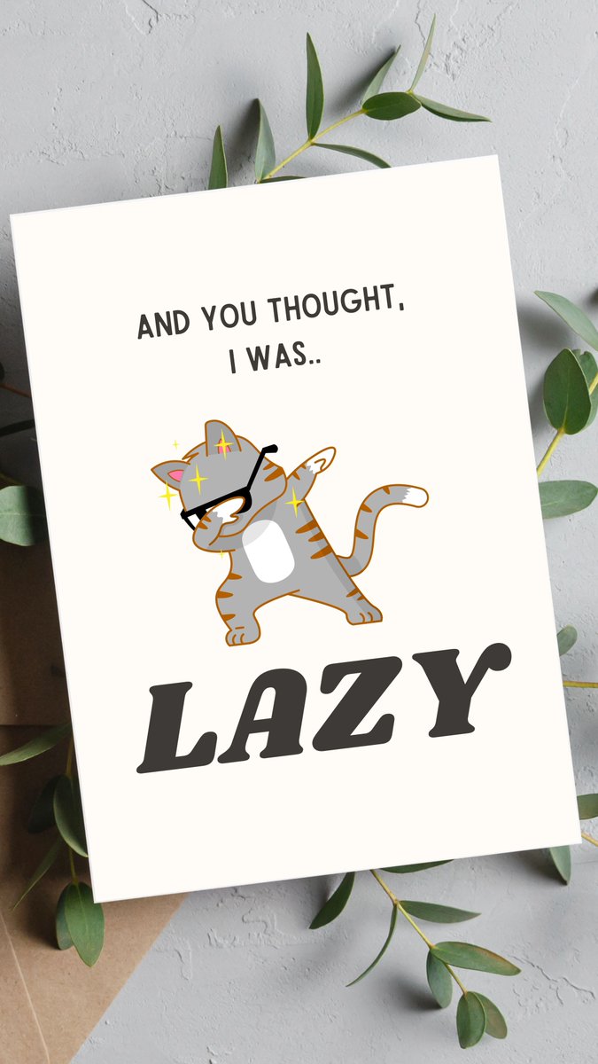 xclusivelylaxmi's tweet image. 😄Looking for a fun card to send your friends and family?
This fun little card is perfect to send them any day. 

Shop Now thortful.com/creator/withlo… 

#greetingcards #thortful #greetingcard #Cardiff #UnitedKingdom #CatsOfTwitter #Scotland