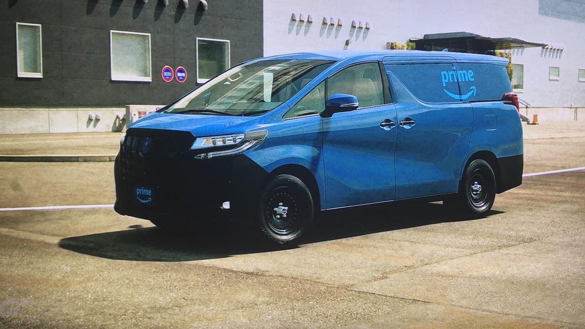 Talk about next day delivery! #ToyotaAlphard #Prime #Amazon #AmazonPrime #GranTurismo