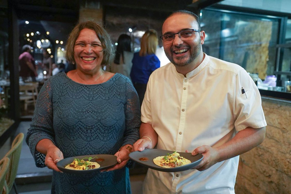 Iniciamos la 3.° edición del evento #AgricultorasEnSuperación en el restaurante Ajualá con deliciosos platos elaborados con los productos de nuestras agricultoras del municipio de Sabaneta, provincia Santiago Rodríguez.