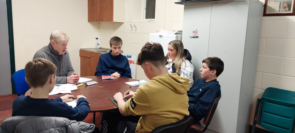 Our #ScórNanÓg team hard at work this week practicing for their Leinster Semi Final on Sunday 
<a href="/ScorLaighean/">Scór Laighean</a>