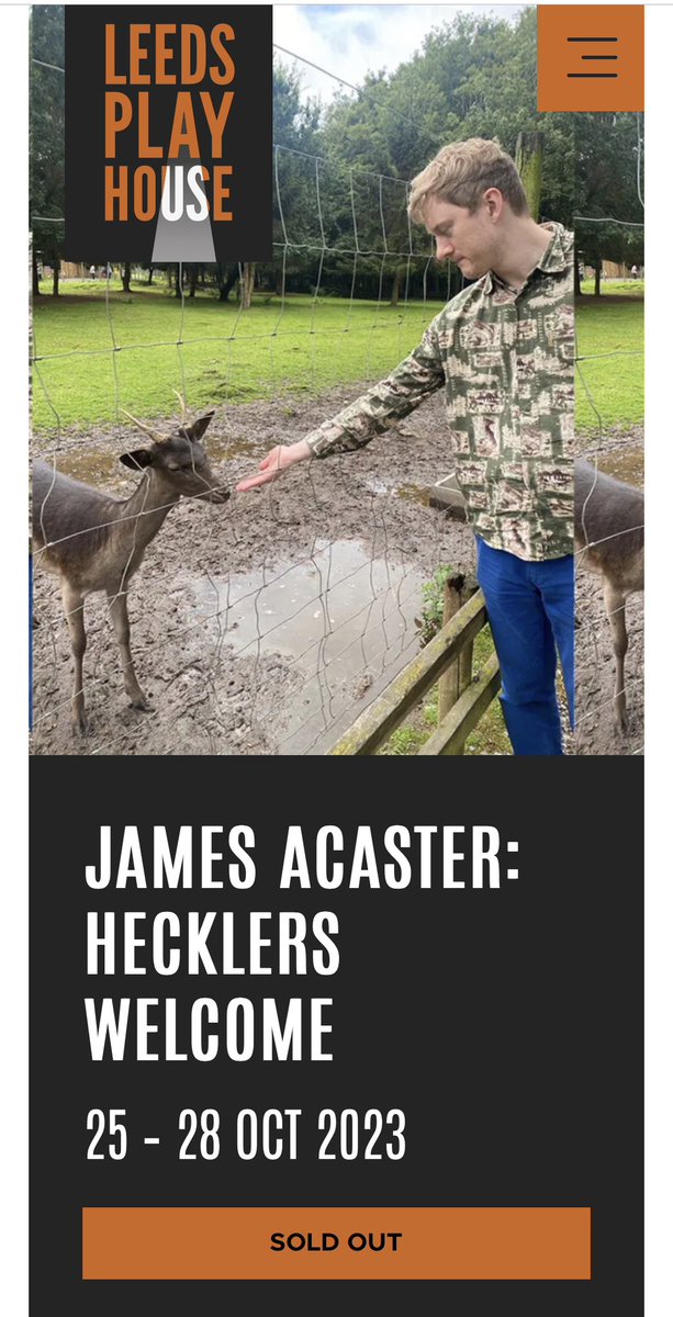 charlotte barker (@thelottiebarker) on Twitter photo I’m so gutted I missed out getting tickets for this! If any become available let me know! #jamesacaster <a href="/LeedsPlayhouse/">Leeds Playhouse</a> I’m so gutted I missed out getting tickets for this! If any become available let me know! #jamesacaster <a href="/LeedsPlayhouse/">Leeds Playhouse</a>