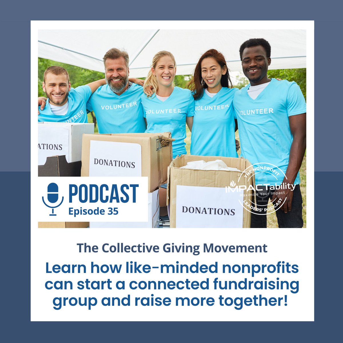 Impactability_'s tweet image. Like-minded organizations have begun joining forces in order to raise money for important missions! Find out how this type of collaboration can impact your organization! 

Apple Podcasts: bit.ly/3K15JTi 
Google Podcasts: bit.ly/3ltyejp