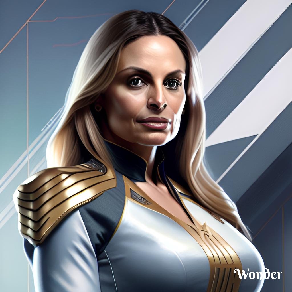 BrimstonePrime's tweet photo. Captain Trish Stratus https://t.co/dxhGjqMrti