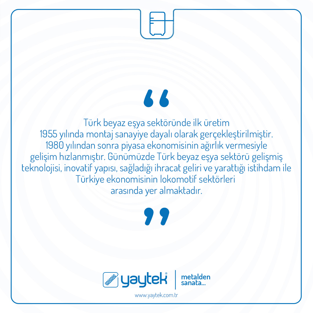 YaytekYay's tweet photo. Beyaz Eşya Sanayii
☎️+90 332 345 05 07
📧 info@yaytek.com.tr
🌐https://t.co/v0VOku4Str
#yay #yayüretimi #yayimalatı #springwire #ziraatsanayi #mechanic #terzişiçözümler #metaldensanata #industry #beyazeşya https://t.co/IOodRbG2Te