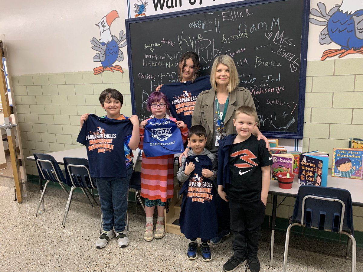 Congratulations, Parma Parks  PBIS monthly winners! Respectful, responsible, and safe, is the name of our school’s game.