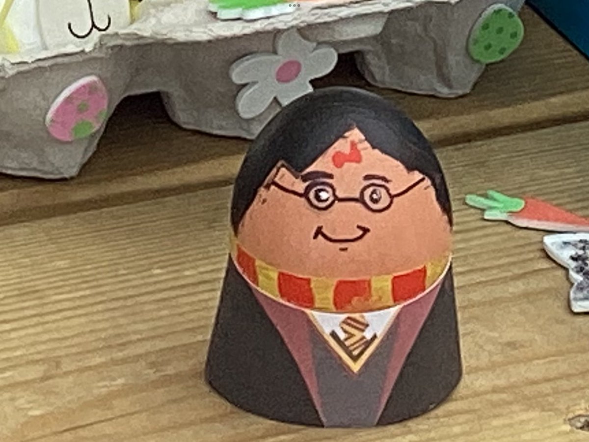Lg025's tweet image. Today was a day of looking for the chocolate left by the Easter bunny and this was the day I was made into an egg! Happy Easter everyone #EYtagteam 🐣