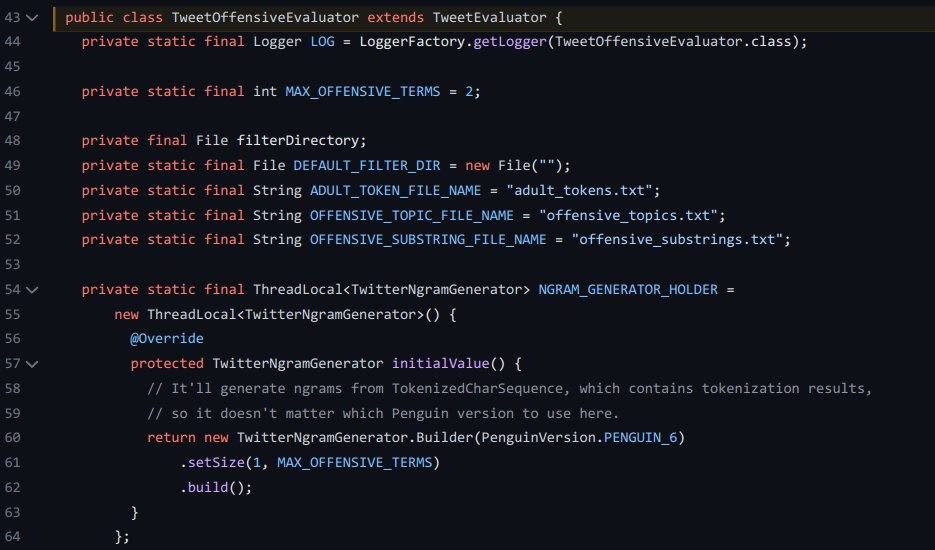 mgdotdev's tweet image. I want to know what's in these text files @elonmusk 🤣
"offensive_topics.txt"
"offensive_substrings.txt"
#TheAlgorithm #Twitter