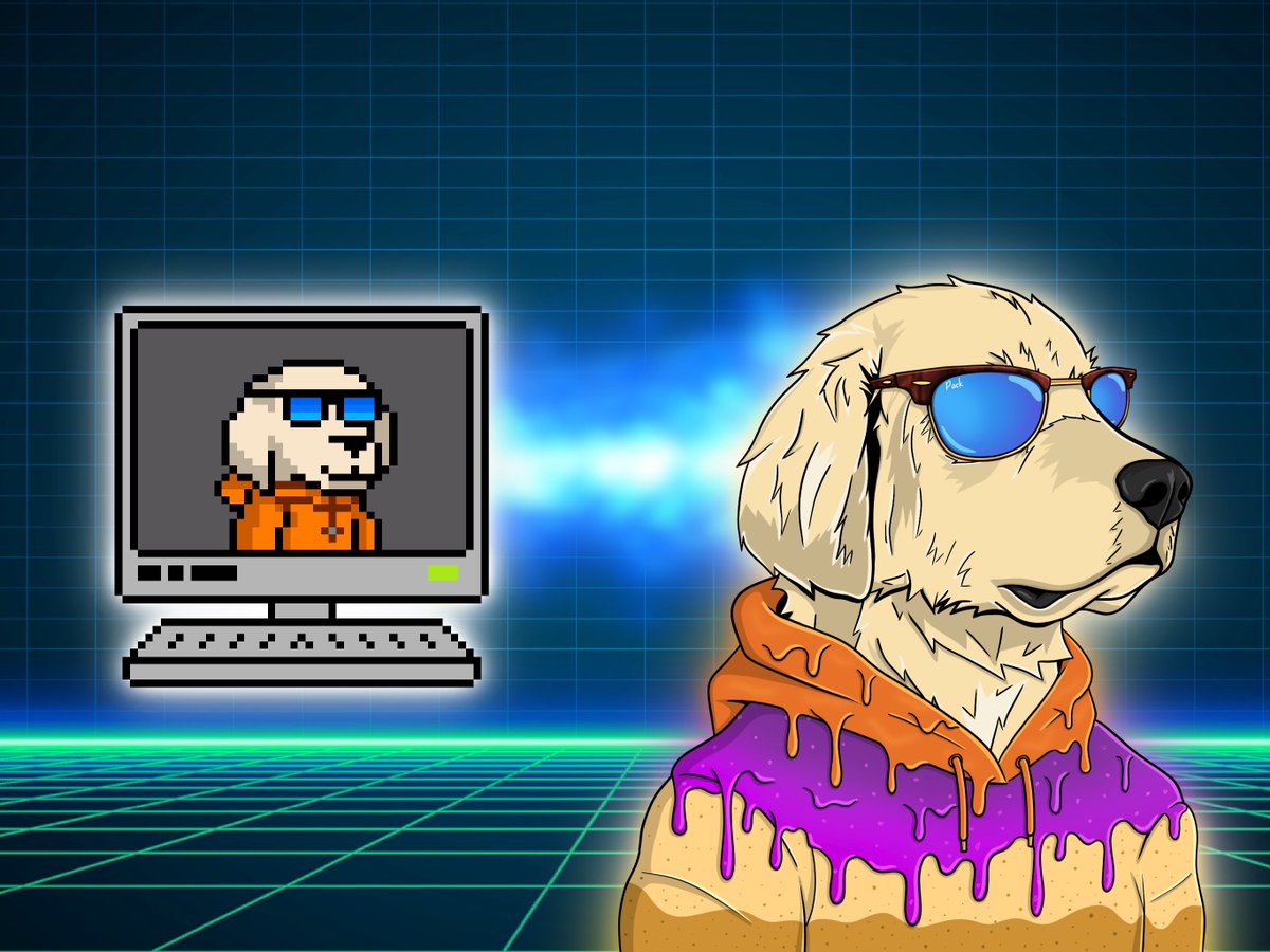 PyreneesPack's tweet photo. 📣 Pixel Pup Evolution 📣

Pups will have the ability to “Evolve” into a member of the P.A.C.K (v2)!

No burning mechanism. You will still keep your Pixel Pup!

1/ https://t.co/s4pe9b5XEH