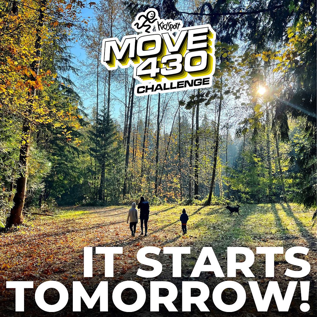 Tomorrow the challenge begins!
 
Sign up now at MOVE430.ca
 
With over $6500 in prizes and participants from all over BC and the world, its going to be a blast!