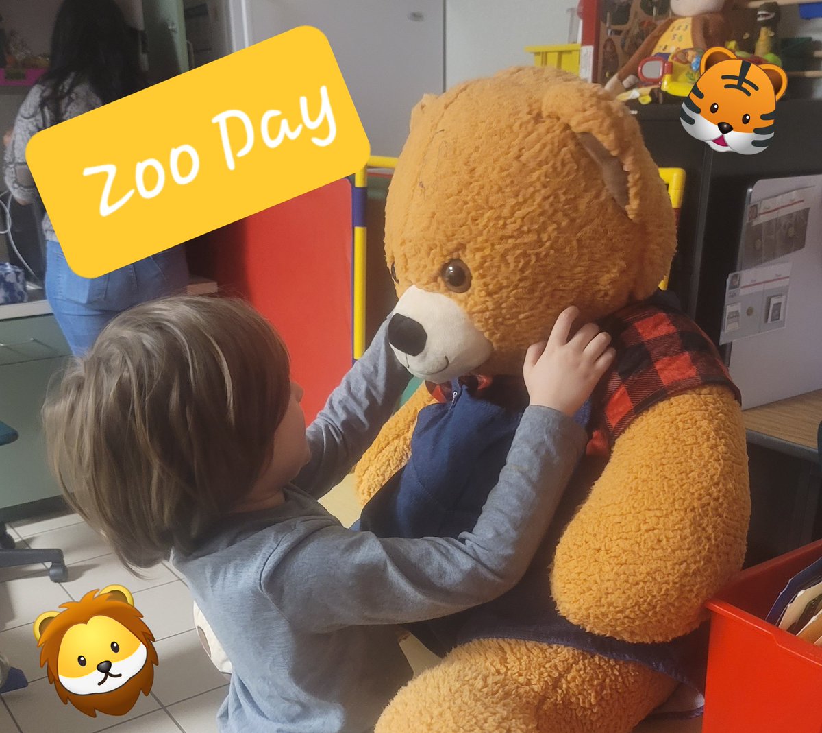 MicheleShipper's tweet photo. We had a special visitor for Zoo Day today, and he was very popular!
#TeddertheBear #zooday #elementary #FunFriday #K07 @WSESWildcats https://t.co/bWaMxoHeCE