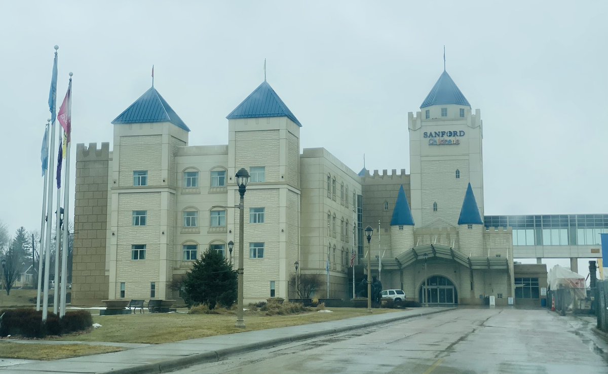 Why did no one tell me that Sioux Falls South Dakota Children’s Hospital is a CASTLE??