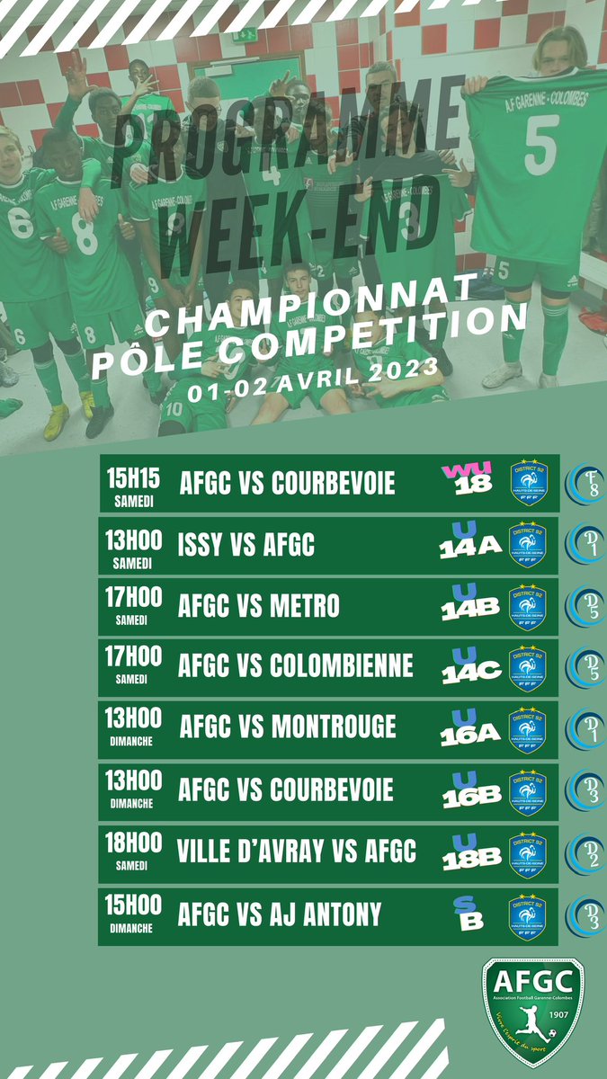 AF Garenne-Colombes tweet media