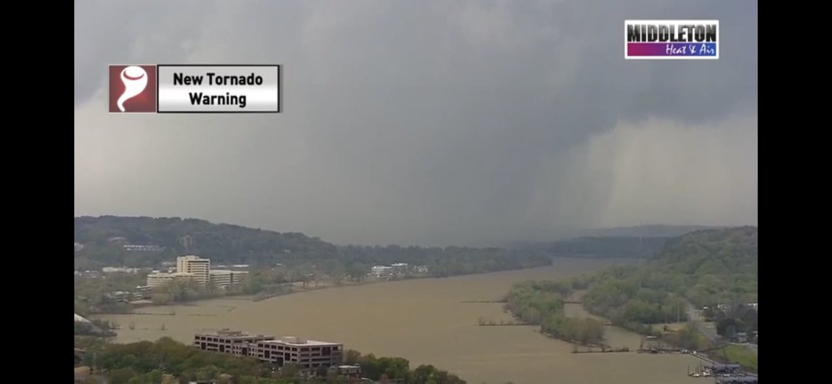 Joshua Wisel on Twitter "TORNADO EMERGENCY for Little Rock Arkansas