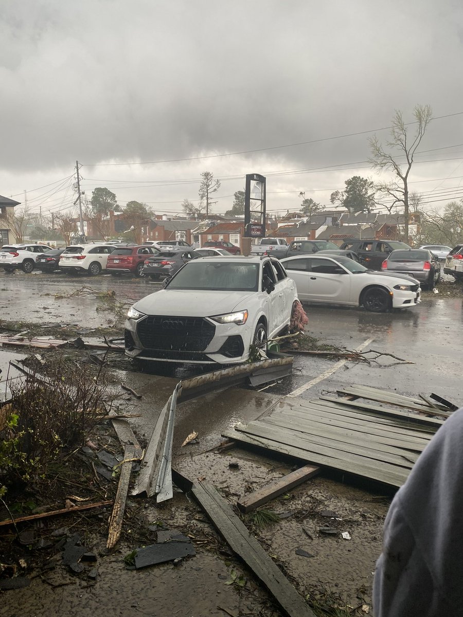 Tornado damage <a href="/TBBrannon/">Tom Brannon</a> <a href="/KARK4News/">KARK 4 News</a> #arwx