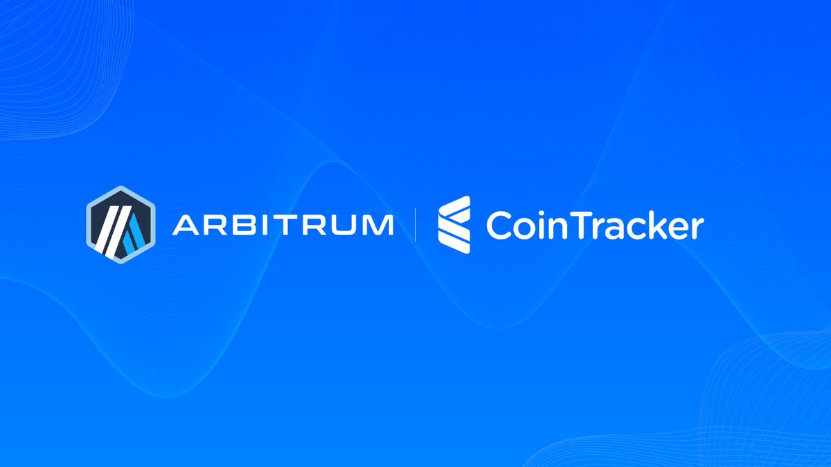ICYMI, we’ve launched <a href="/arbitrum/">Arbitrum</a> One support 🚀

With just a few clicks you can easily sync your #Arbitrum transactions to CoinTracker to track your crypto portfolio &amp; generate crypto tax reports.

First 1,000 people to use AR20 at checkout save 20% on tax plans! Details 👇🧵