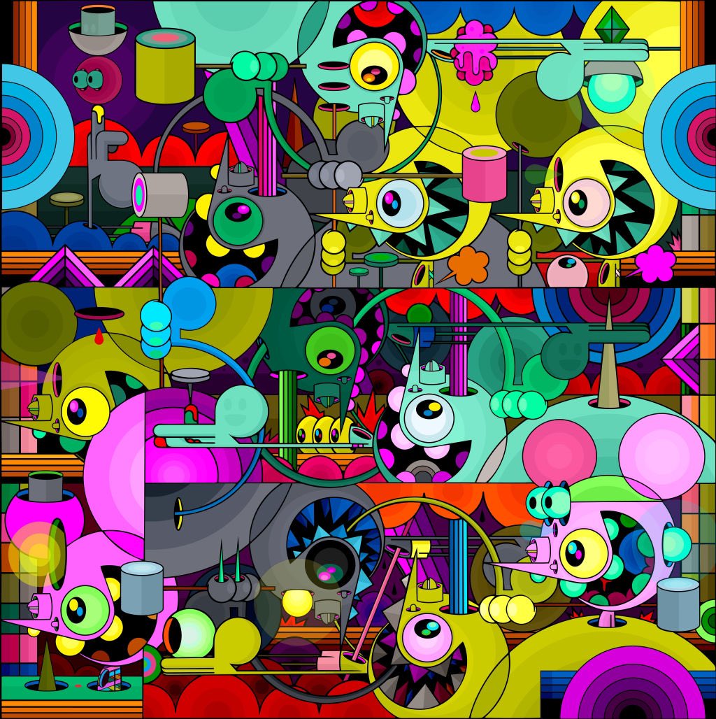 Just minted the new <a href="/DALEKSPACEMONKY/">DALEK👽👻</a> surprise drop limited to 100. 

Sick new piece to add to the collection!