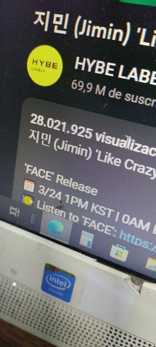 patyJMBTS's tweet image. Por fin !!! 
Caray... vamos por mas !!!!

#StreamFACE
#StreamLikeCrazy
#YoutubeCorrupt