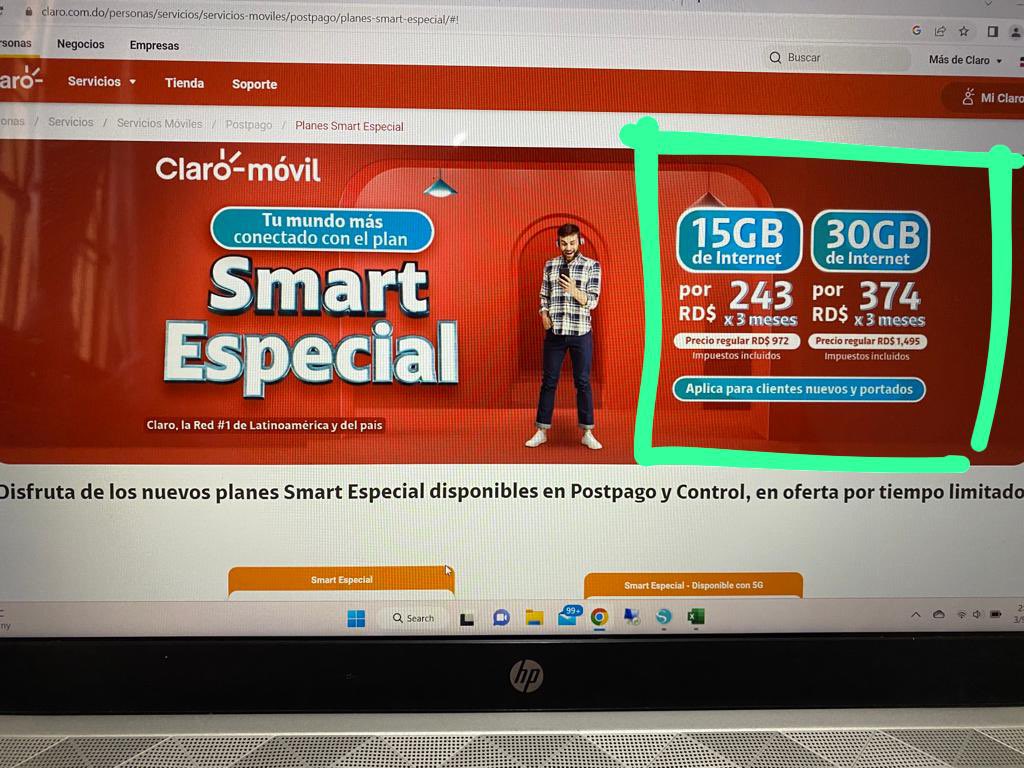argosky's tweet photo. @ClaroRD ¿Por que quitaron la oferta Smart Especial antes de la fecha límite de la promoción? https://t.co/THwt4OEens