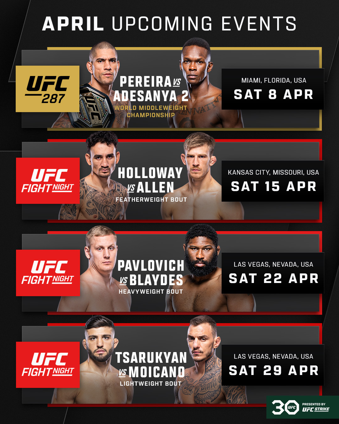 UFC on X