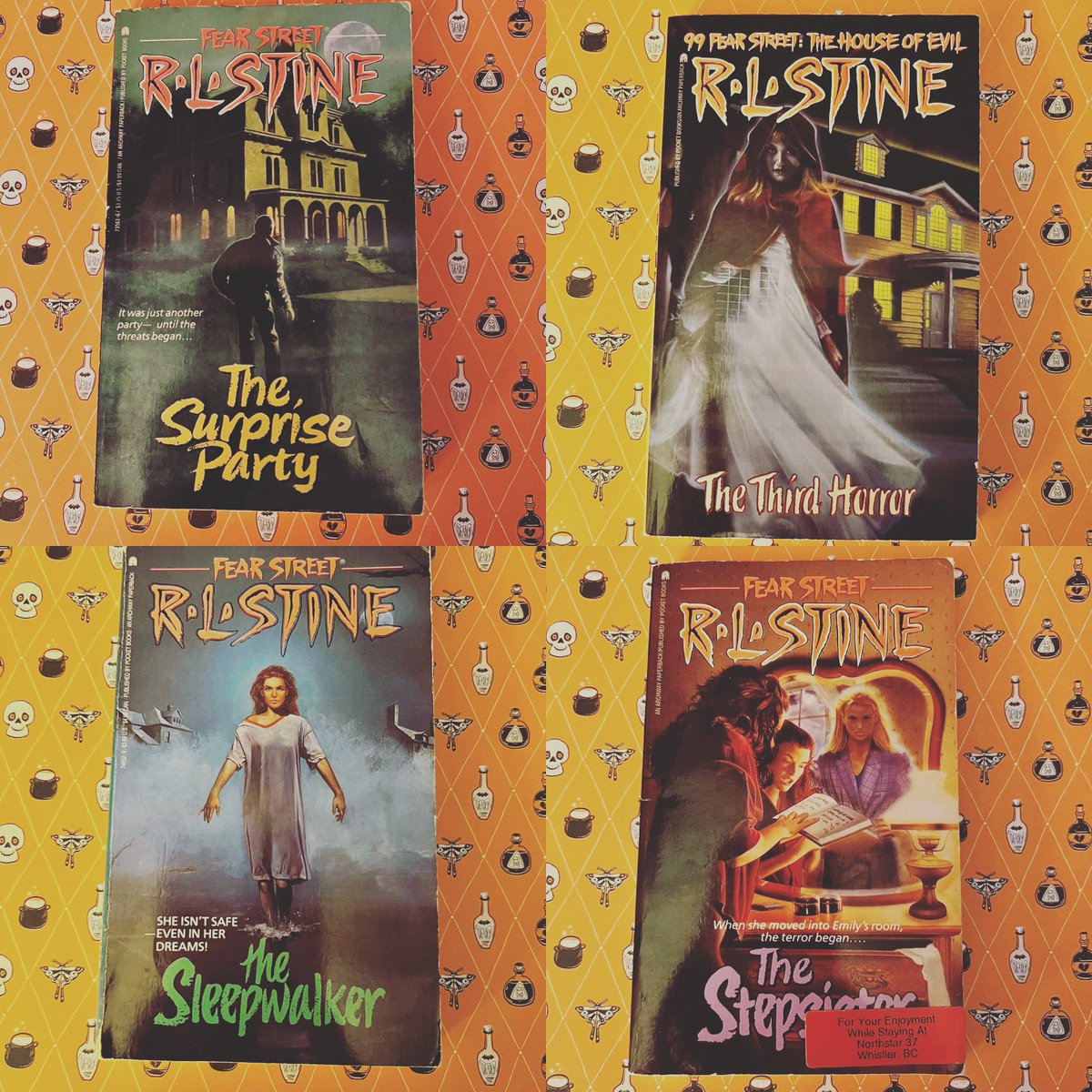 some thrifty finds #books #BookTwitter #rlstine #rlstinefearstreet #fearstreet #thrifting #thrifthaul 📚