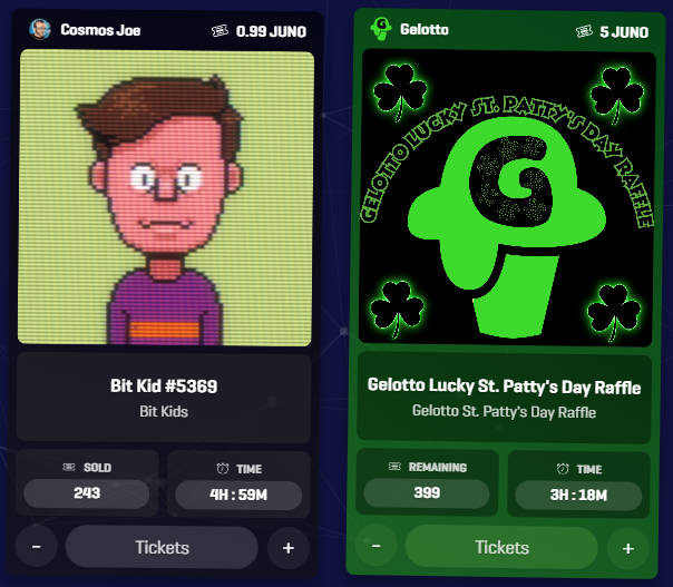 Skrilla_32's tweet photo. π₯This #Bitkid NFT raffle is really heating up!
π°πDon't miss your chance at winning a Mostro BTC Ordinal in the Gelotto St. patty's raffle!
ποΈPLAY HERE:
https://t.co/Ci6k03yBtXβ¦
π¦GELOTTO DISCORD HERE: https://t.co/GjlaNHI3pp
#NFT #raffle #Juno
@CosmosDefi
@Gelotto2 https://t.co/lSuhZFg8Tt