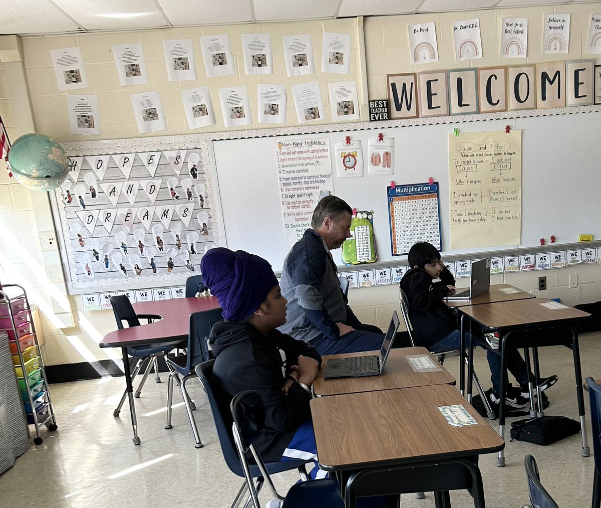 What a fun week! We finished our restaurant reviews in Writer’s Workshop, had Friendship Day, and always love a visit from Mr. Spence. #wearebethpage 📓💻🌮🍔🍟🍕