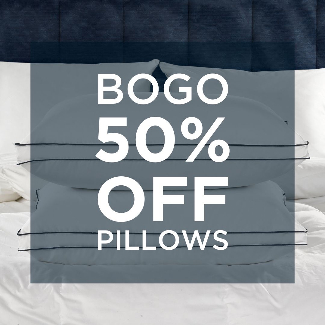 Choosing the right pillow for your preferred sleep position is key to a good night's sleep. Pillows for side, back, and stomach sleepers are BOGO 50% OFF! Shop now. 

l8r.it/KTLY