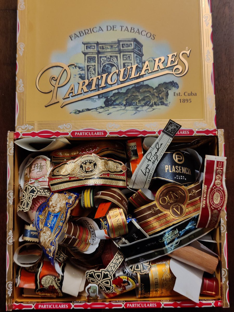 Some cigar bands I've been collecting.