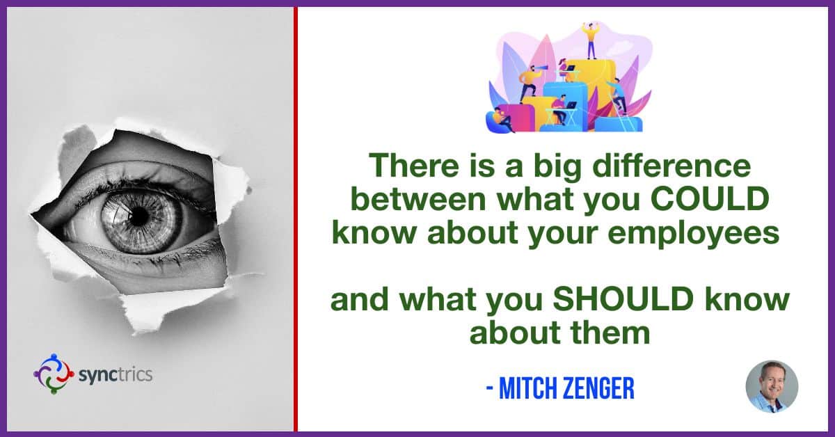 Listening Solutions - Synctrics (@pulsitude) on Twitter photo Why are companies creating such ‘creepy’ People Analytics strategies???
We need to spend more time questioning how we will use employee data!
<a href="/mitchzenger/">Mitch Zenger</a> <a href="/synctrics/">Synctrics - Optimizing Team Success</a> go.synctrics.com/synctrics
#FutureOfWork #Culture #Inspiration #HRTech #StartUps #Metaverse #Strengths #Diversity Why are companies creating such ‘creepy’ People Analytics strategies???
We need to spend more time questioning how we will use employee data!
<a href="/mitchzenger/">Mitch Zenger</a> <a href="/synctrics/">Synctrics - Optimizing Team Success</a> go.synctrics.com/synctrics
#FutureOfWork #Culture #Inspiration #HRTech #StartUps #Metaverse #Strengths #Diversity