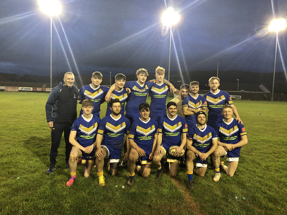 @UlverstonRL win the Frank Reid cup final after a narrow 7-6 win against @UpTheCents in a fantastic end to end game🏉🏆 Thank you to @Askam_ARLFC for being great hosts of this cup competition.