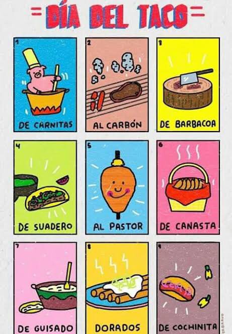 ¿Cual taco es su favorito?
#DiaDelTaco