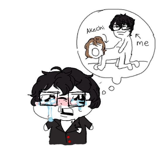 雨宮蓮 「someone prob has done this already but..」|대のイラスト