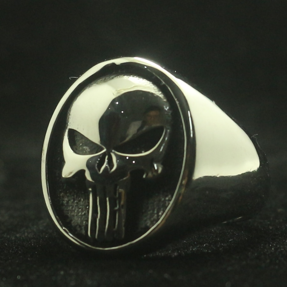 gotham_hope's tweet photo. #gothamhope #batmanfan Size 7 To Size 15 Mens Boys 316L Stainless Steel Cool The Punisher Ring https://t.co/NkAqxOL0zZ
