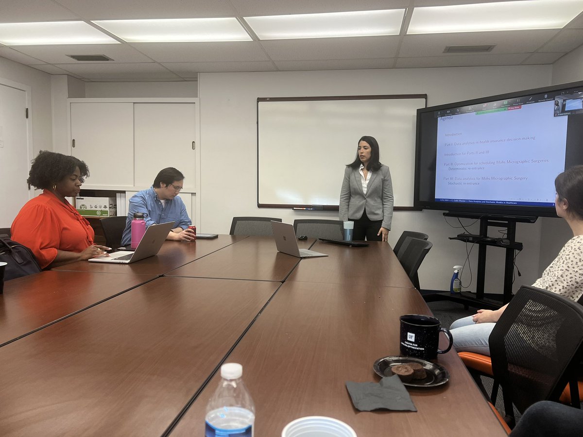 Congratulations Dr. Coralys Colon-Morales on successfully defending your PhD dissertation! <a href="/UFISE/">UF Industrial and Systems Engineering</a> <a href="/HealthEngineLab/">Health Engine</a> <a href="/UFWertheim/">UF Engineering</a>