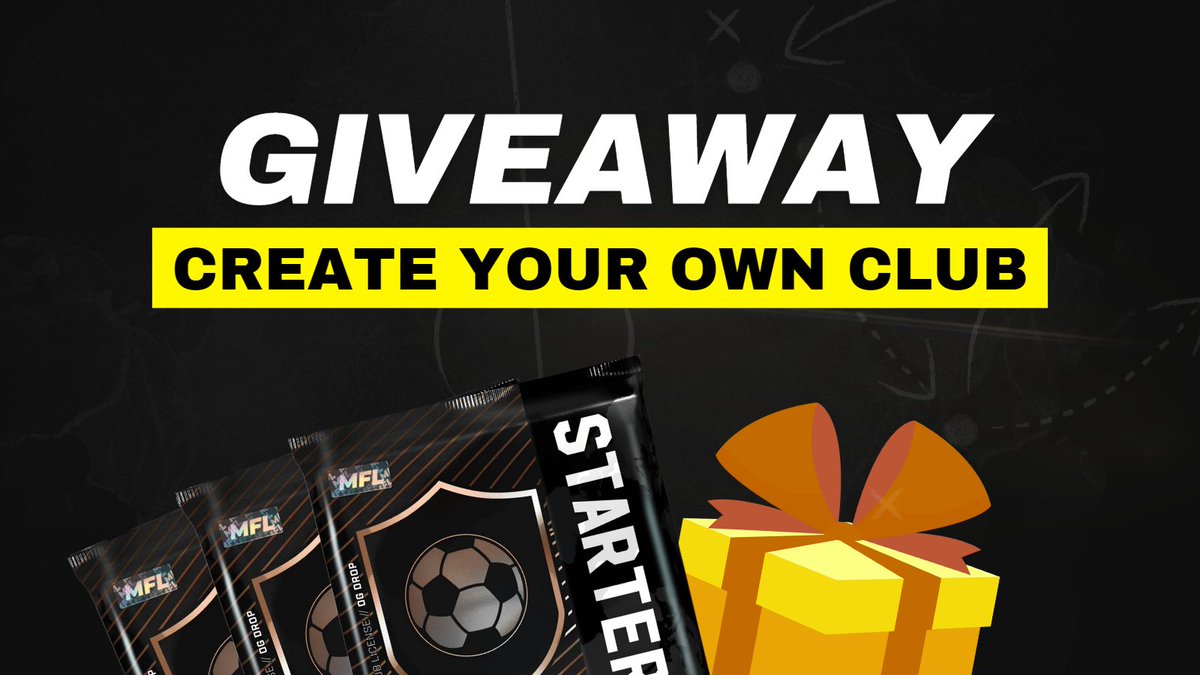 MFL (@playmfl) on Twitter photo ๐ GIVEAWAY ๐
To celebrate the launch of the new Club interface, we're giving away 3x Starter Packs to three lucky future Club Owners ๐ฅ
Enter:
โฌ
๏ธ Follow <a href="/playMFL/">MFL</a>
โค๏ธ โป๏ธ Like & RT
๐ฃ๏ธ Tag someone who would make a good Club Chairman โฌ๏ธ
#Giveaway #onFlow #MFLclubs ๐ GIVEAWAY ๐
To celebrate the launch of the new Club interface, we're giving away 3x Starter Packs to three lucky future Club Owners ๐ฅ
Enter:
โฌ
๏ธ Follow <a href="/playMFL/">MFL</a>
โค๏ธ โป๏ธ Like & RT
๐ฃ๏ธ Tag someone who would make a good Club Chairman โฌ๏ธ
#Giveaway #onFlow #MFLclubs