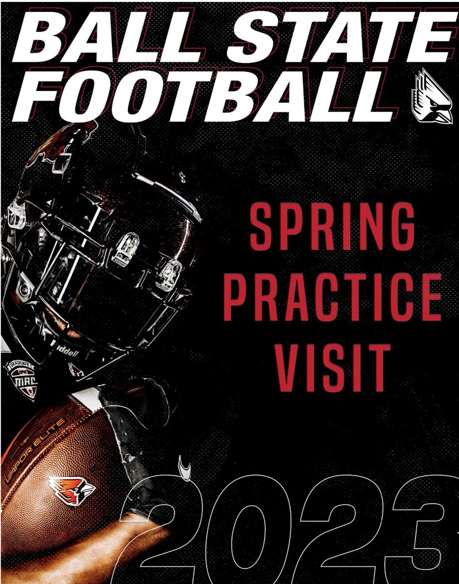 Thank you @CoachAI and @BallStateFB for the spring practice invite !!!!🔴🔴 @BudKyle1 @EYAthletics @PrepRedzonePA @PaFootballNews