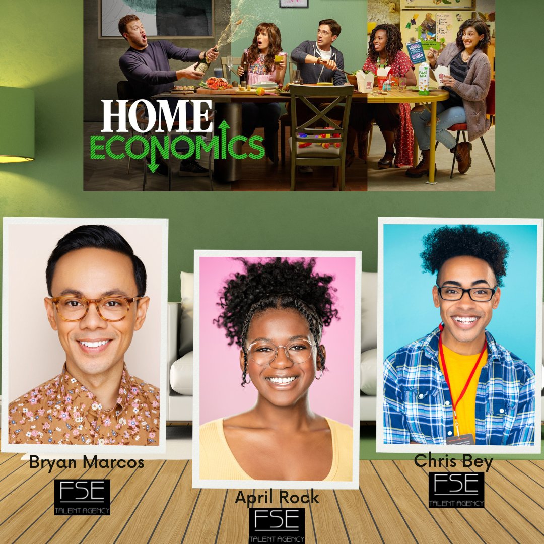 #CONGRATULATIONS...
We're so very proud of our #FSETalent clients and their recent bookings of HOME ECONOMICS! Their hard work and perseverance are paying off!

#homeeconomics
#episodes
#adultsiblings
#siblings
#family
#sitcom
#mustwatch