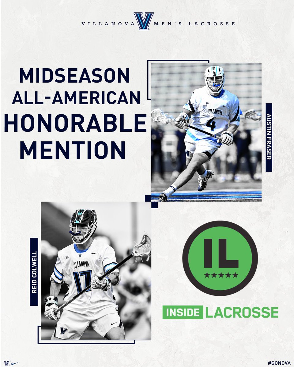 Villanova Men's Lax (@novalacrosse) on Twitter photo Congratulations Reid Colwell and Austin Fraser on earning ๐ฐ๐๐๐๐
๐ ๐ณ๐๐๐๐๐๐๐ ๐ด๐๐
๐๐๐๐๐๐ ๐จ๐๐-๐จ๐๐๐๐๐๐๐ ๐ฏ๐๐๐๐๐๐๐๐ ๐ด๐๐๐๐๐๐! ๐ค๐บ๐ธ
#NovaLax ๐ผ๐ฅโ๏ธ #GoNova Congratulations Reid Colwell and Austin Fraser on earning ๐ฐ๐๐๐๐
๐ ๐ณ๐๐๐๐๐๐๐ ๐ด๐๐
๐๐๐๐๐๐ ๐จ๐๐-๐จ๐๐๐๐๐๐๐ ๐ฏ๐๐๐๐๐๐๐๐ ๐ด๐๐๐๐๐๐! ๐ค๐บ๐ธ
#NovaLax ๐ผ๐ฅโ๏ธ #GoNova