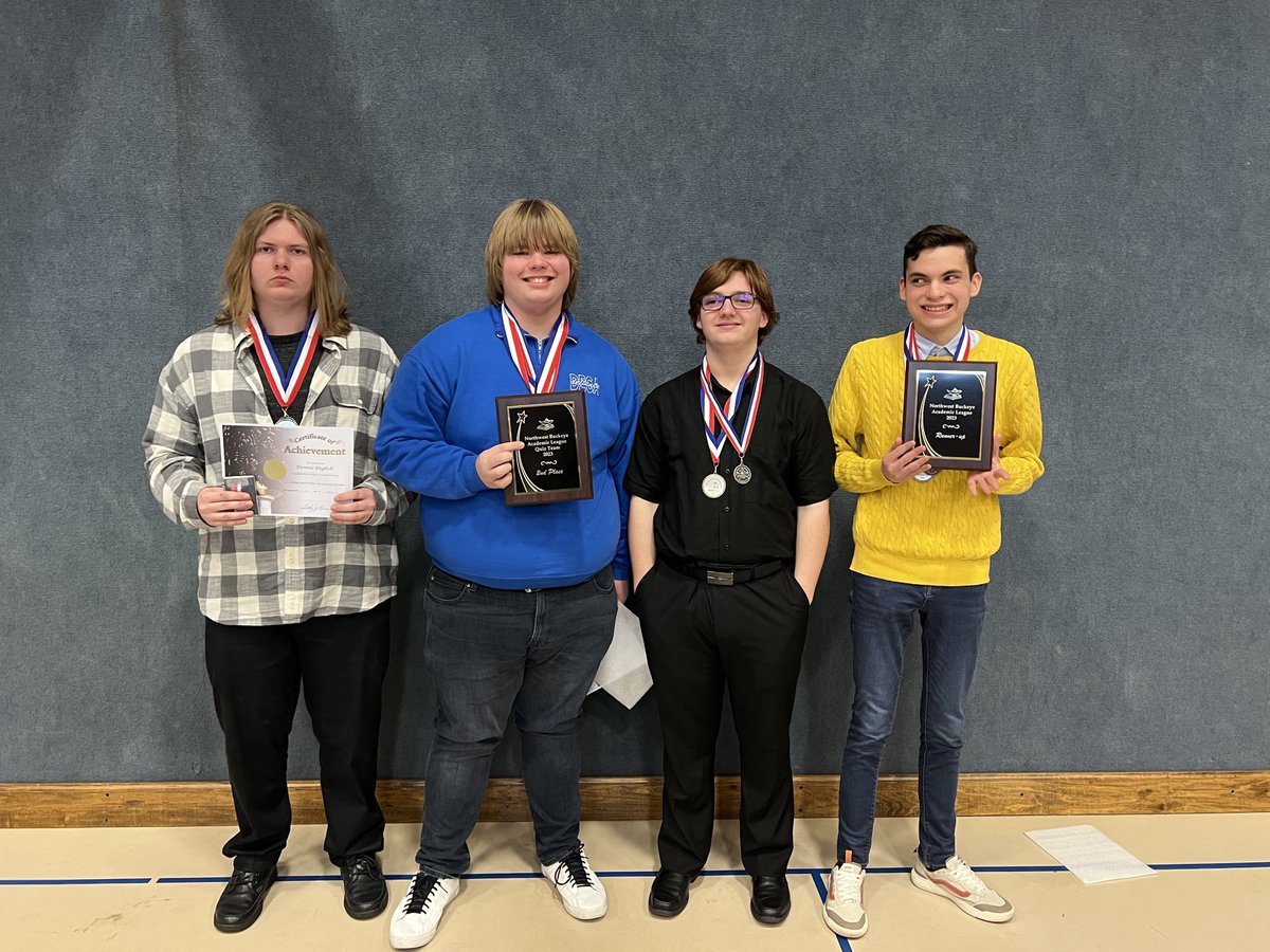 Defiance Varsity took 2nd place for both the NBAL League and the tournament    Way to go gentlemen ⁦<a href="/NWOESC/">Northwest Ohio ESC</a>⁩ ⁦⁦<a href="/DefianceHS/">Defiance HS</a>⁩