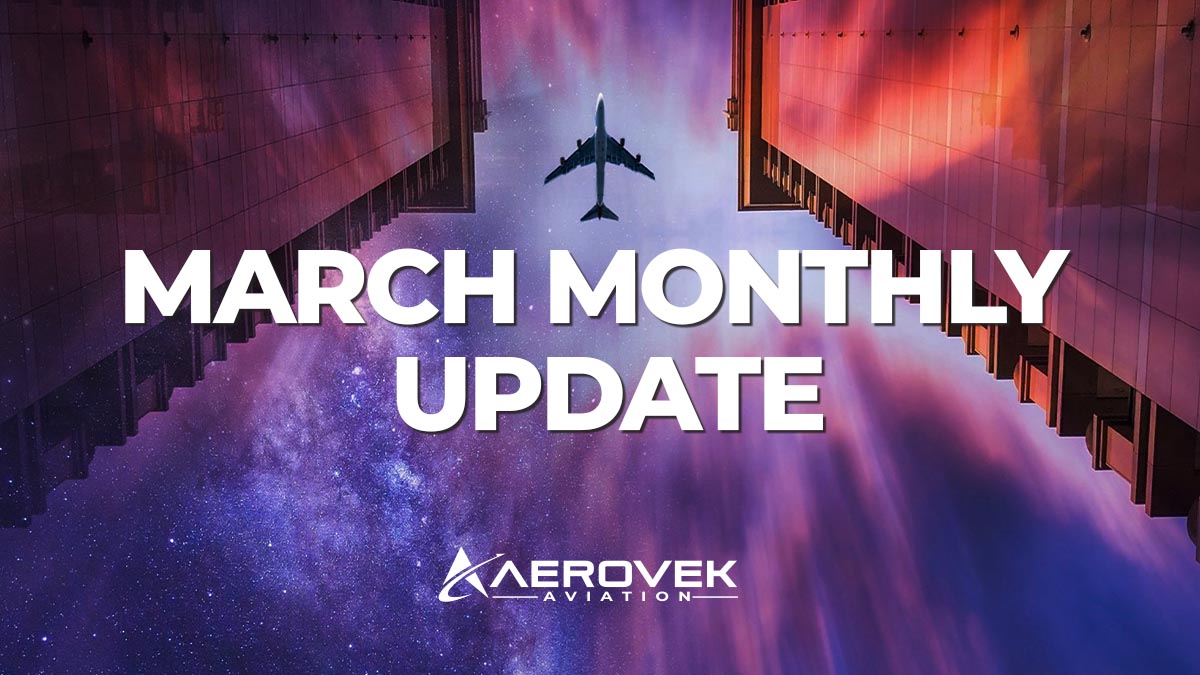 Exciting news from us! 👇🏼

March was a month full of progress! 🚀

From the launch of AeroHub
-The open-source development of Chartr
-Introduction of the AeroMissions Program
 and more!

Full Blog!👇🏼
aerovek.io/post/march-202…

 #decentralization #blockchain #airtravel