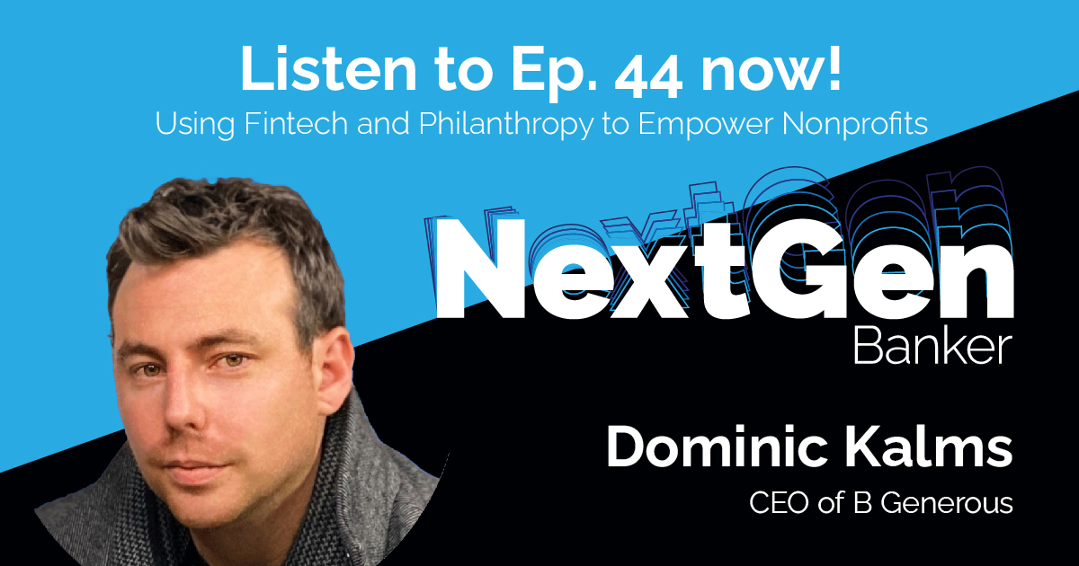NextGen Banker (@bankernextgen) on Twitter photo Founder and CEO of <a href="/LetsBGenerous/">B Generous</a> , Dominic Kalms discusses the power of using financial technology and philanthropy to empower nonprofits to do good in the world.
Listen to #NextGenBanker at sunrisebanks.com/podcast/44-pod… Founder and CEO of <a href="/LetsBGenerous/">B Generous</a> , Dominic Kalms discusses the power of using financial technology and philanthropy to empower nonprofits to do good in the world.
Listen to #NextGenBanker at sunrisebanks.com/podcast/44-pod…