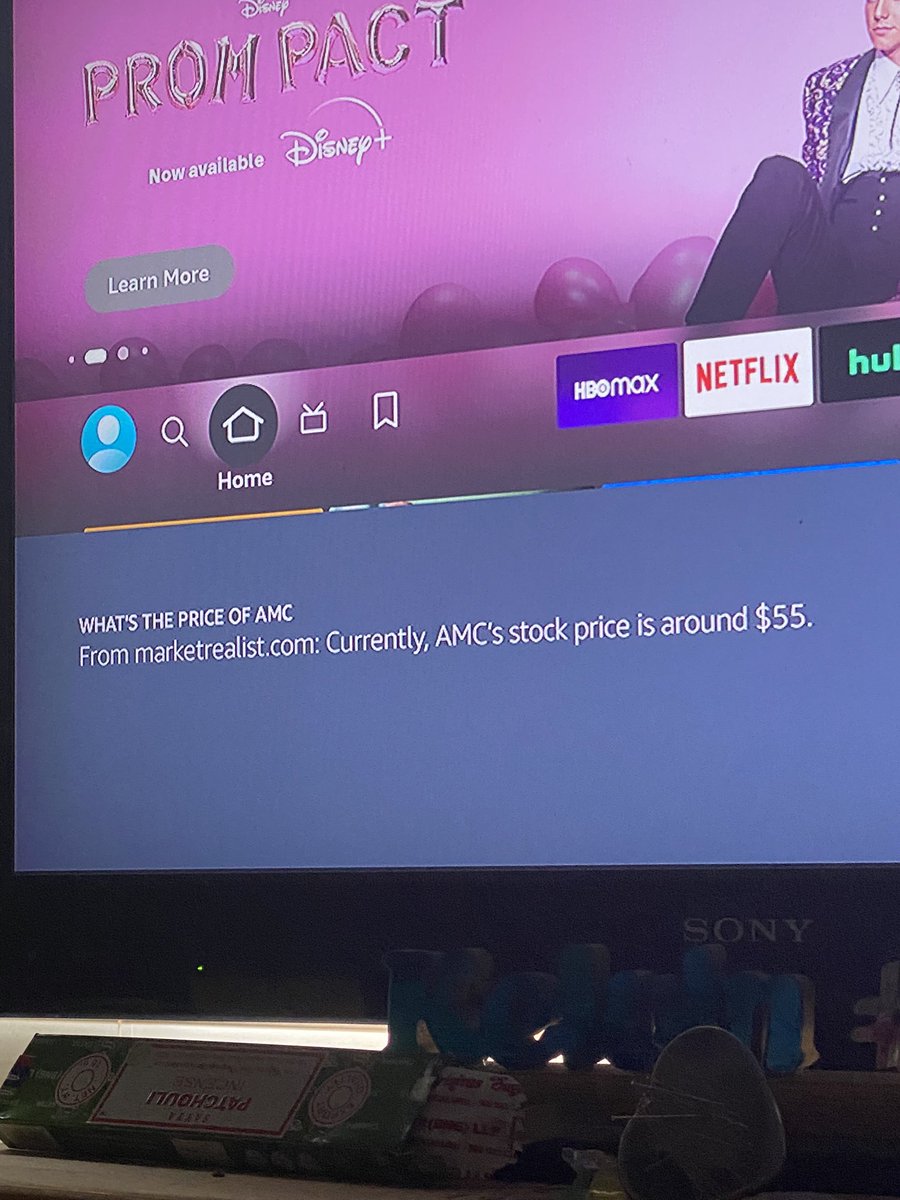 Alexa, what’s the price of AMC…? 
<a href="/masked_investor/">THE MASKED INVESTOR - BSB</a> <a href="/KenanGrace/">Kenan Grace. Build Wealth</a>