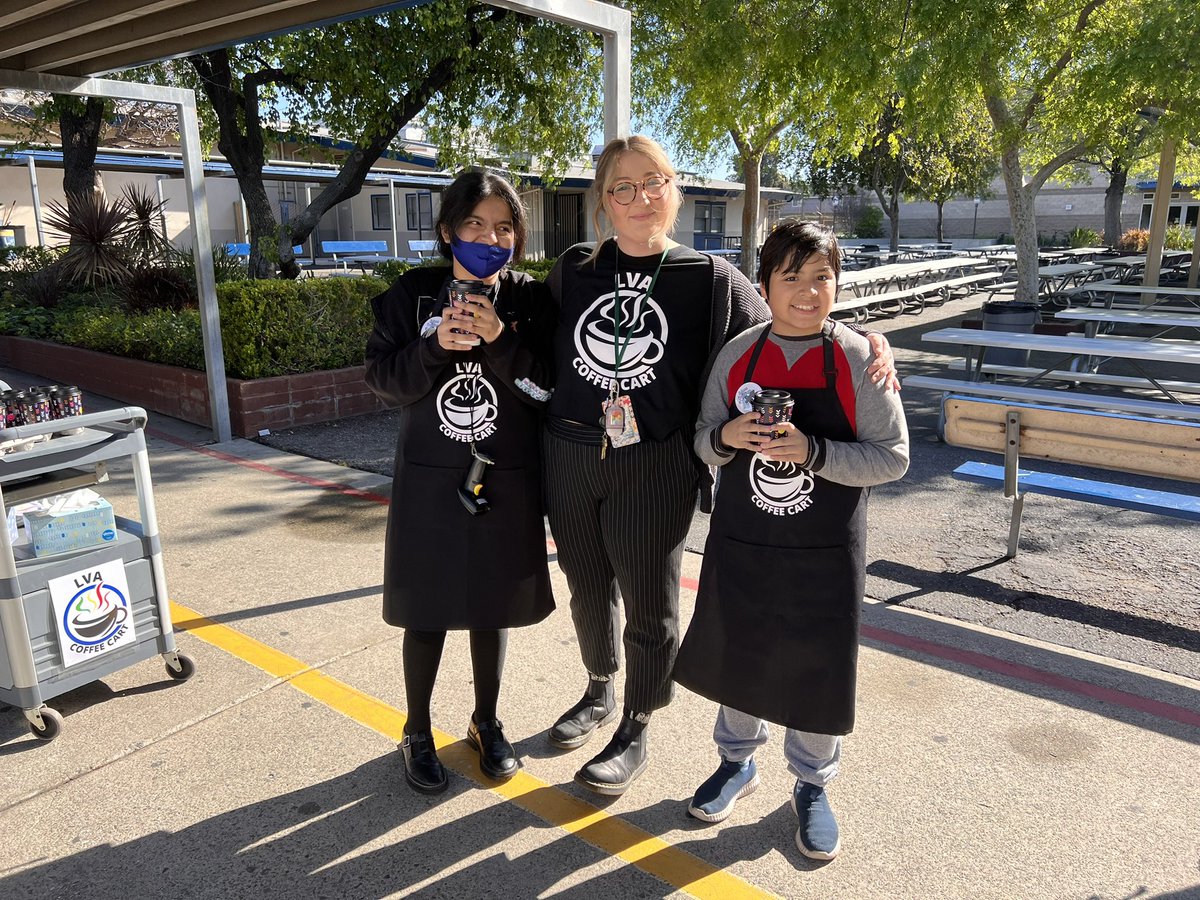 Anne Stenton (@annestenton) on Twitter photo The BEST part of Fridays <a href="/LaderaVistaJH/">Ladera Vista</a> has got to be Mrs. Merrit’s coffee cart!! 💙#FSDSEL The BEST part of Fridays <a href="/LaderaVistaJH/">Ladera Vista</a> has got to be Mrs. Merrit’s coffee cart!! 💙#FSDSEL