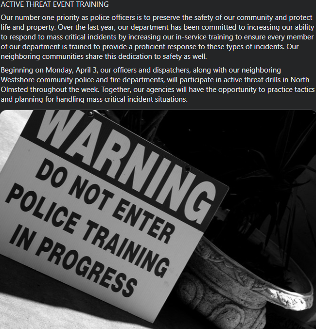 Fairview Park Police Department (@fairviewparkpd) on Twitter photo 