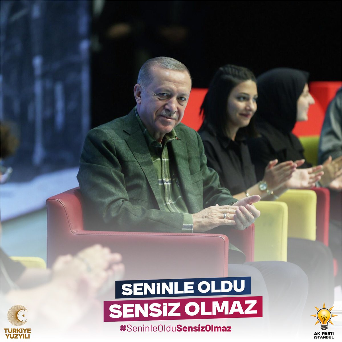 Olsaydı dediğin ne varsa seninle oldu, Türkiye Yüzyılı sensiz olmaz.

#SeninleOlduSensizOlmaz